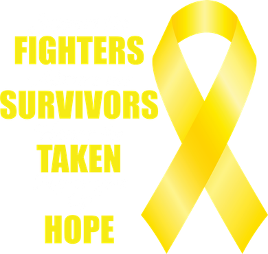 Support Childhood Cancer Awareness Quote Tote Bag