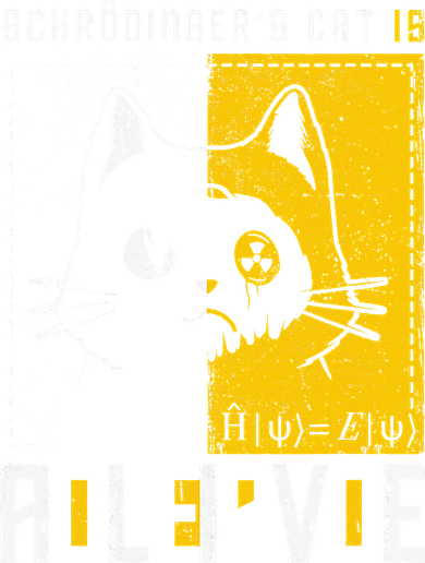 SchrodingerS Cat Is Dead And Alive Quantum Physics Mousepad