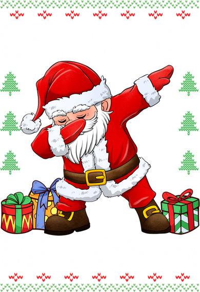 Santa Claus Let’s Go Braden Brandon Christmas Ugly Sweater Cool Gift Women's T-Shirt