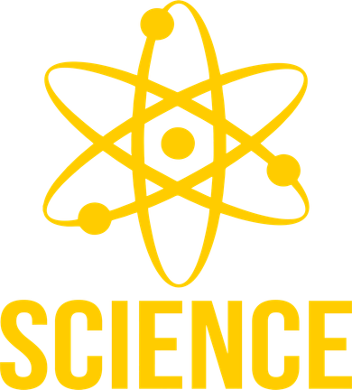 Classic Science Atom Logo Coaster
