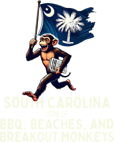 South Carolina Monkey Escape Toddler Hoodie