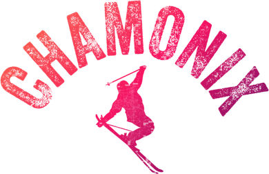 Ski Chamonix Mont Blanc Skier France Vintage Skiing Europe Cool Gift Women's Sweatshirt