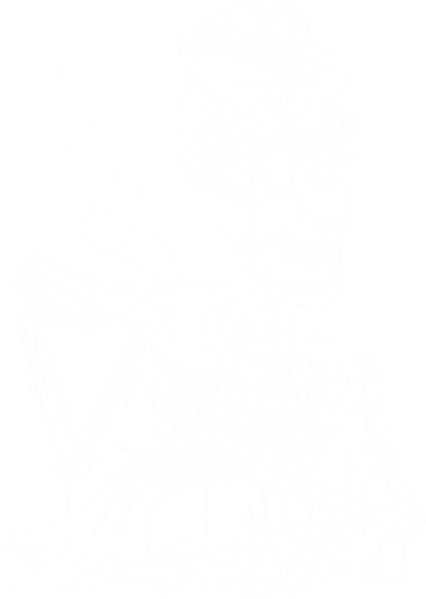 Skeleton Coffee Messy Bun Gift Front Design Funny Gift Toddler Hoodie
