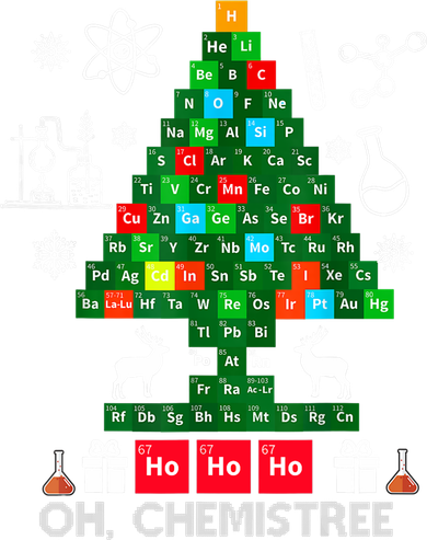 Science Christmas Oh Chemist Tree Chemistree Baby Bodysuit