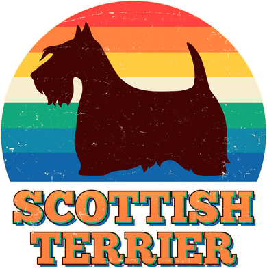 Vintage Scottish Terrier  Bucket Hat