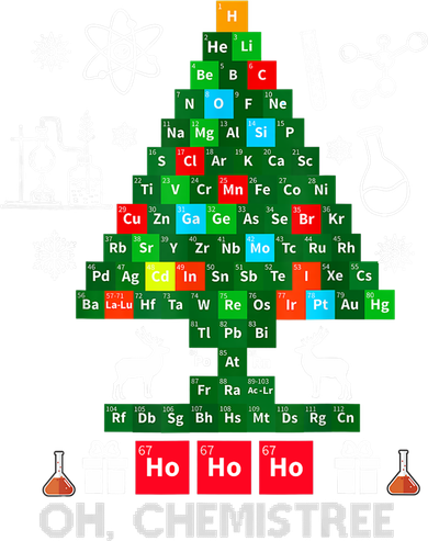 Science Christmas Shirt Oh Chemist Tree Chemistree Baby Bodysuit