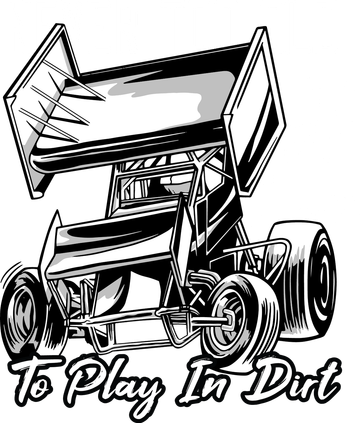Sprint Car Ornament
