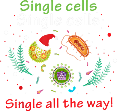 Single Cells Single Cells Science Biology Christmas Kids Long Sleeve Shirt