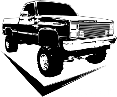 Squarebody Classic Square Body Truck Funny Gift Tote Bag