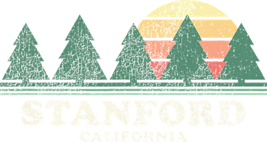 S.T.A.N.F.O.R.D Ca Vintage Throwback Retro 70s Design Tote Bag