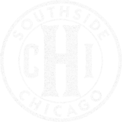 Southside Chicago Vintage Sign Distressed White Print Women's T-Shirt