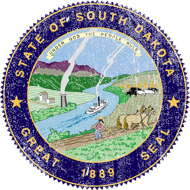 South Dakota Seal Beanie