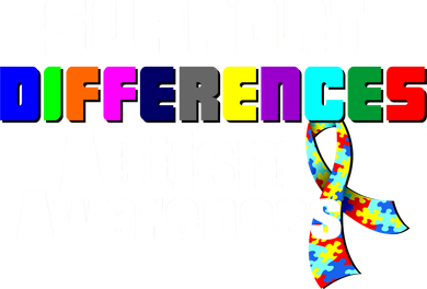 Support Differences Autism Awareness Coffee Mug