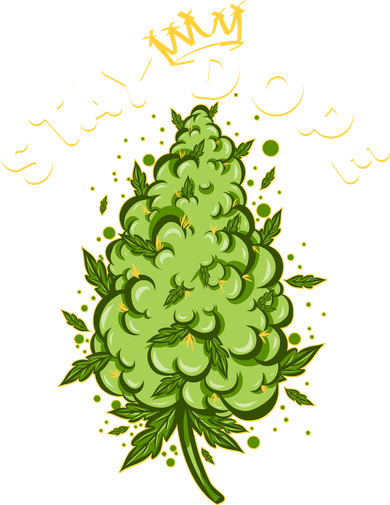 Stay Dope Cannabis Marijuana Bud Ornament