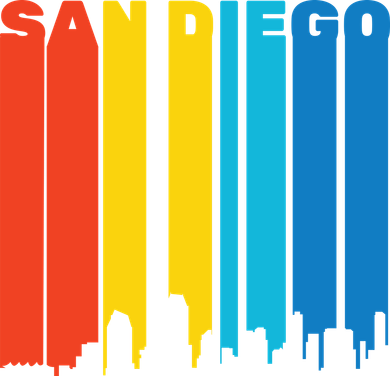 Retro San Diego Coffee Mug