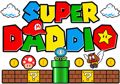Super Daddio Dad Video Gamer Women's Long Sleeve Shirt