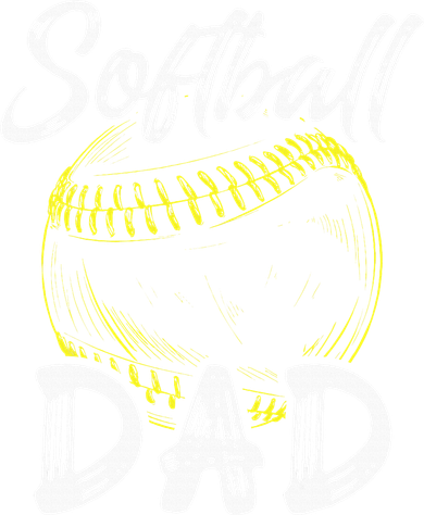 Softball Dad For Him Family Matching Player Tote Bag