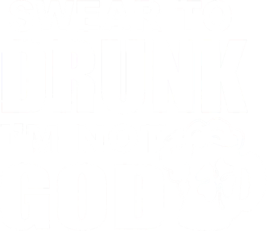 Swear To Drunk I'm Not God Funny St. Patrick's Day Coaster