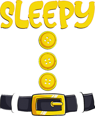Sleepy Dwarf Halloween Costume Funny Gift Idea Sleepy Dwarf Kids Hoodie