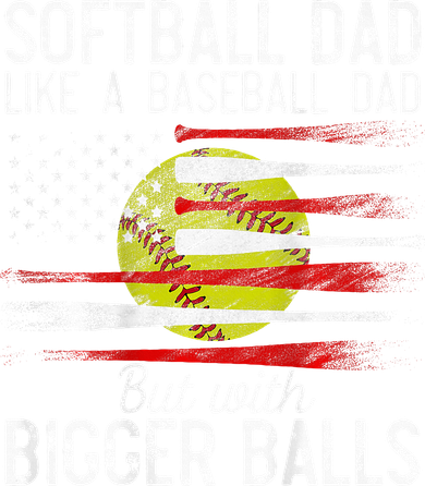 Softball Dad Like A Baseball Dad Definition Tote Bag