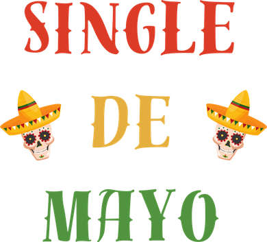 Single De Mayo (Cinco De Mayo) Kids Long Sleeve Shirt