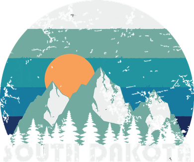 South Dakota State Retro Vintage Beanie