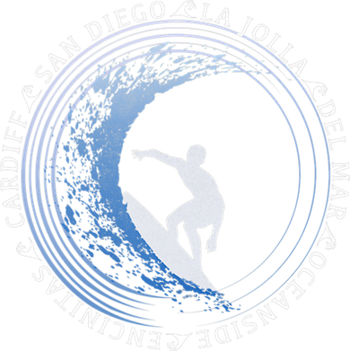 San Diego Surf Shirt / San Diego Beach Gift 11oz C Handle Ceramic Mug