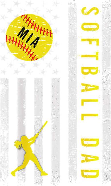 Softball Dad Tote Bag