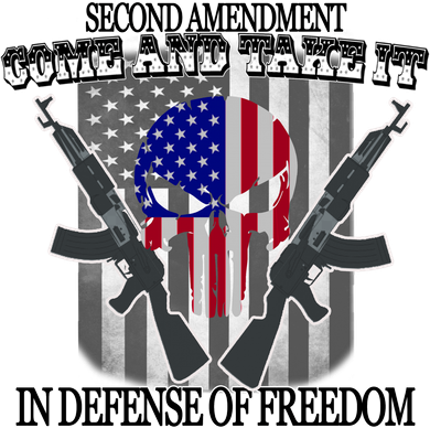 Second Amendment Come & Take It In Defense Of Freedom Mousepad