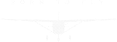 Single Engine Prop Airplane Born to Fly Polo
