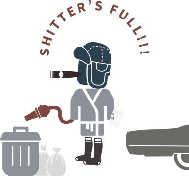 Shitter’s Full!!! Cousin Eddie Kids T-Shirt