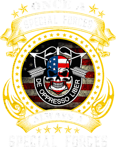 Special Forces De Oppresso Liber Green Beret Skull Kids T-Shirt