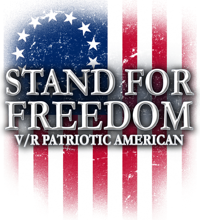 Stand For Freedom V/R Patriotic American Women's Sweatshirt