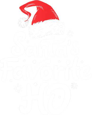 Santa's Favorite Ho Funny Christmas Women Xmas Santa Hat TShirt Coaster