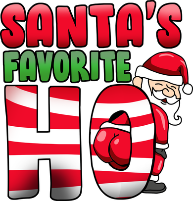 Santa's Favorite Ho Funny X-Mas Santa Hat