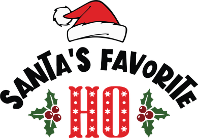 SantaS Favorite Ho Christmas Kids Hoodie