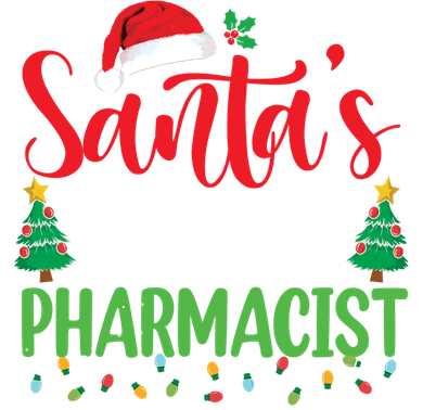 SantaS Favorite Pharmacist Christmas Nursing Santa Hat Gift Hat