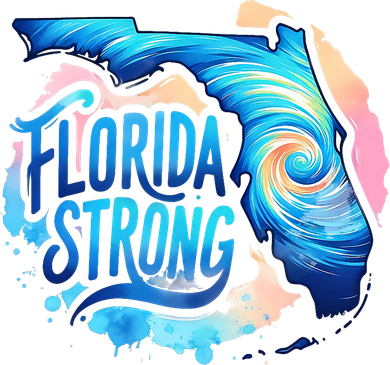 Support Florida Stay Western Strong Florida Hurricane Milton Kids T-Shirt