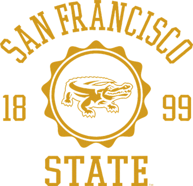 San Francisco State Gators Stamp Logo Apron