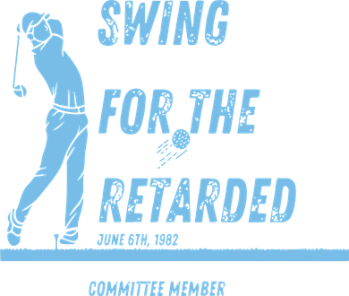 Swing For The Retarded June 6th 1982 Golf Coaster