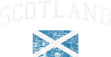 Scotland For Women Faded Scottish Flag Doggie Tank