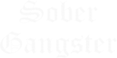Sober Gangster Aa Na Funny Recovery Gift Doddie Hoodie