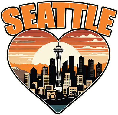Seattle Gifts Apparel Souvenirs Usa Hiking Camping American Tote Bag