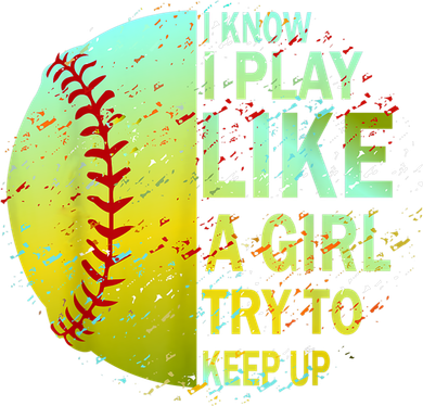 Softball Gift For Girls Doggie Tank