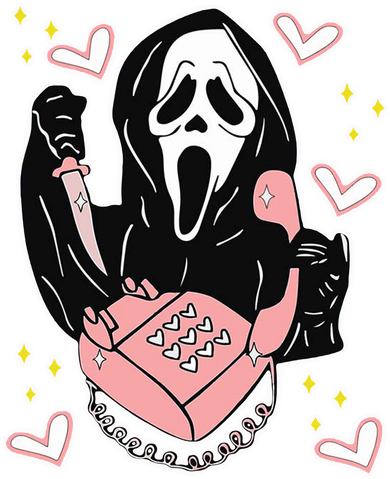 Scary Ghost Face Phone Ghostface Calling Toddler Hoodie