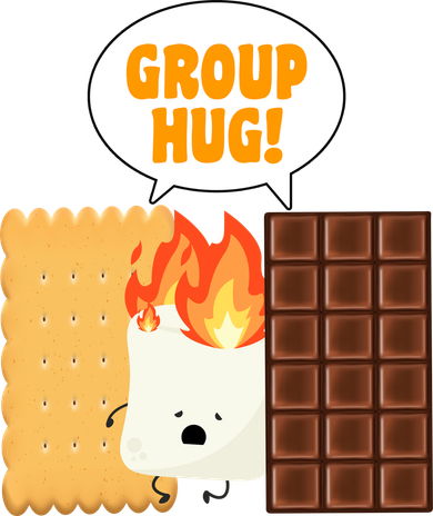 S'mores Group Hug Women's T-Shirt