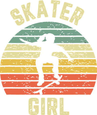 Skater Girl Skateboarder Girl Retro Skateboarding Gift Baby Bodysuit