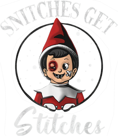 SNITCHES GET STITCHES Coaster