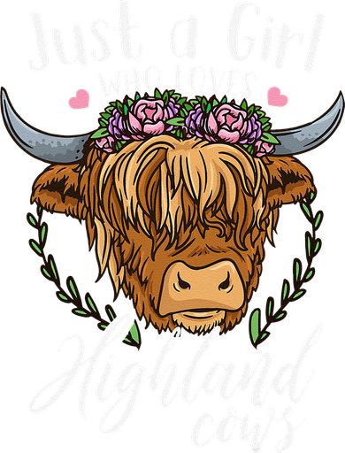 Scottish Highland Cow Just a  Who Loves Highland Cows Doggie Tank