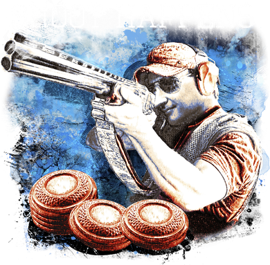 Shoot Happens Funny Trap Shooting Coaster